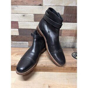 Wolverine 1000 Mile Jodhpur Strap Boots Black Men’s Size 9 Rare